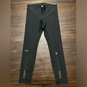 Under Armour Project Rock Leggings, Size Medium